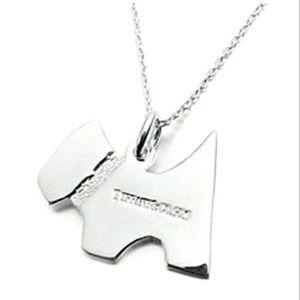 ✨RETIRED! Tiffany & Co. 925 Sterling Scottie Dog Charm Pendant